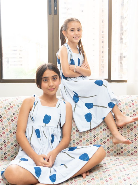Vestido Verano Brisa Azul