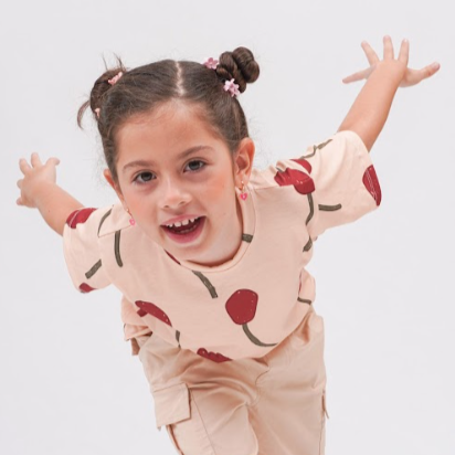 Camiseta Rayo de Tulipán