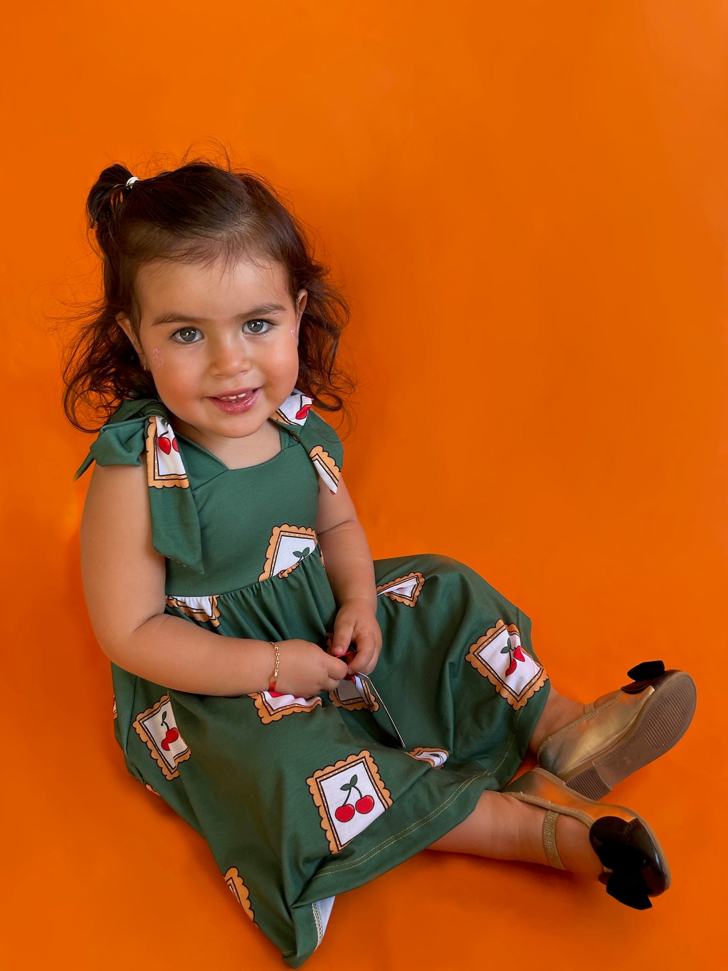 Vestido Lazo Cereza del Pastel