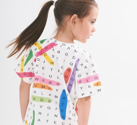 Camiseta Sopa de Letras