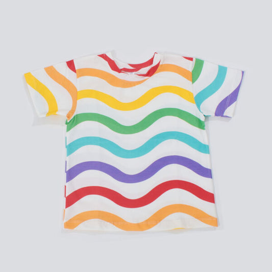 Camiseta Ondas de Colores