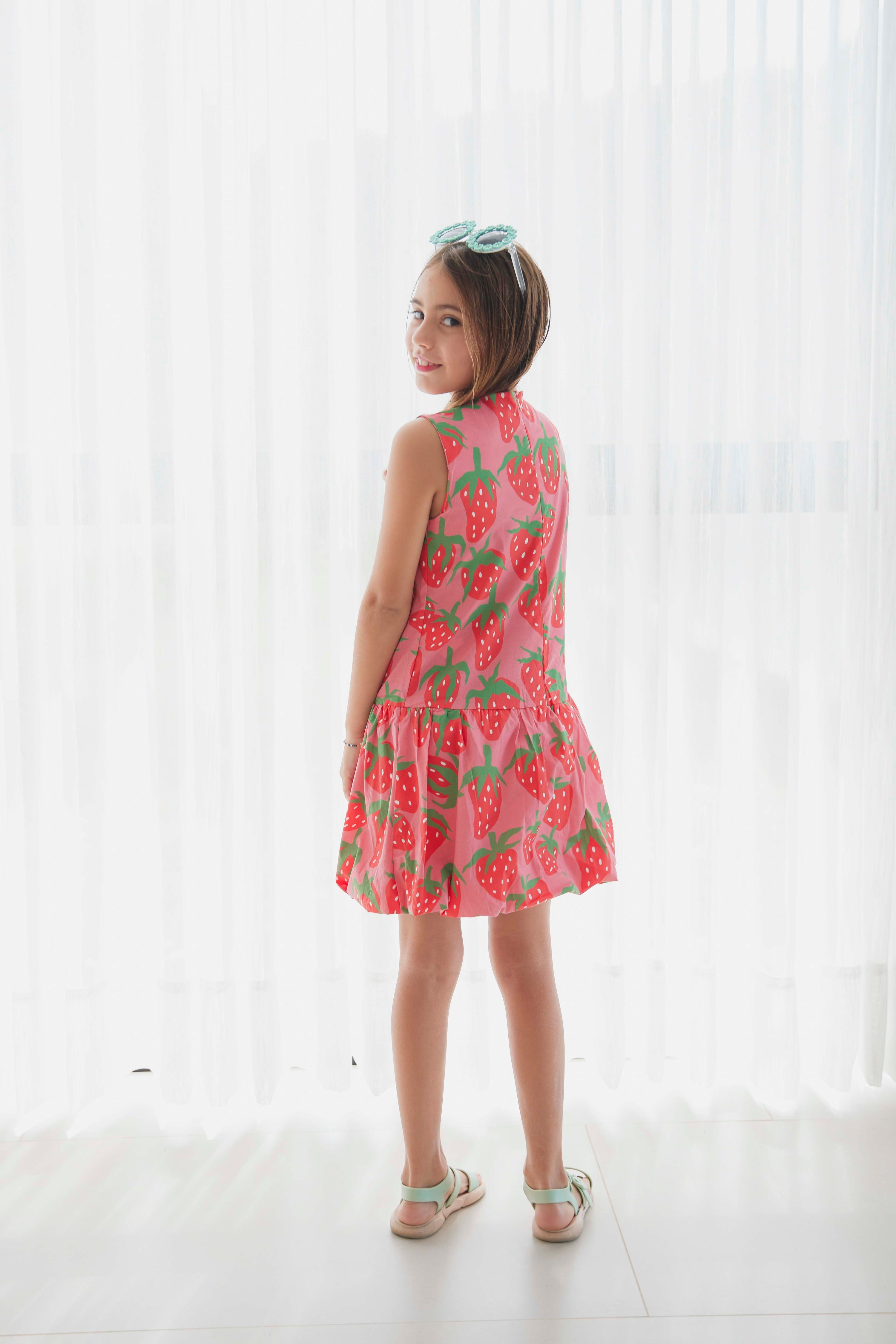 Vestido Merengue de Fresas