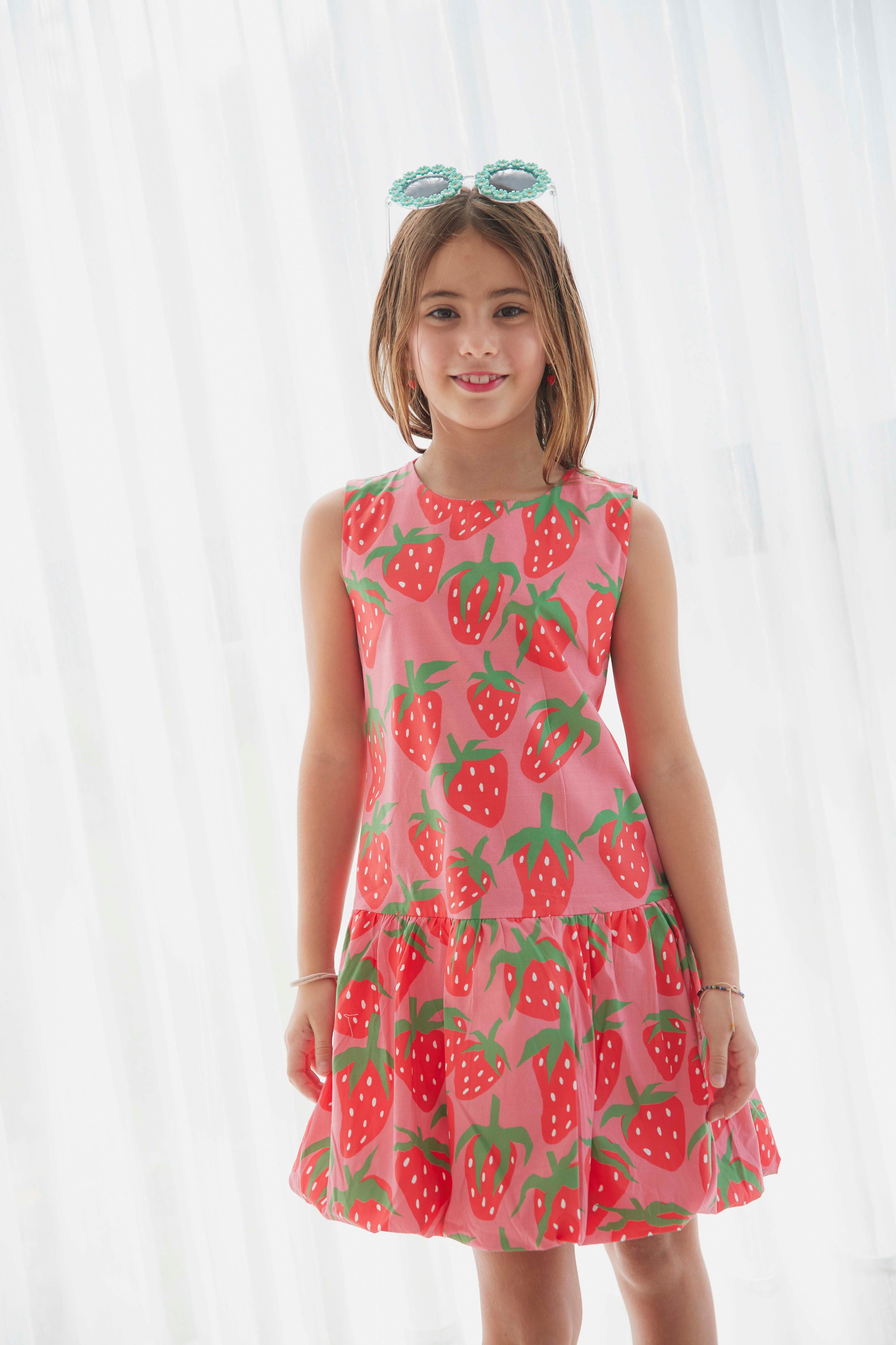 Vestido Merengue de Fresas