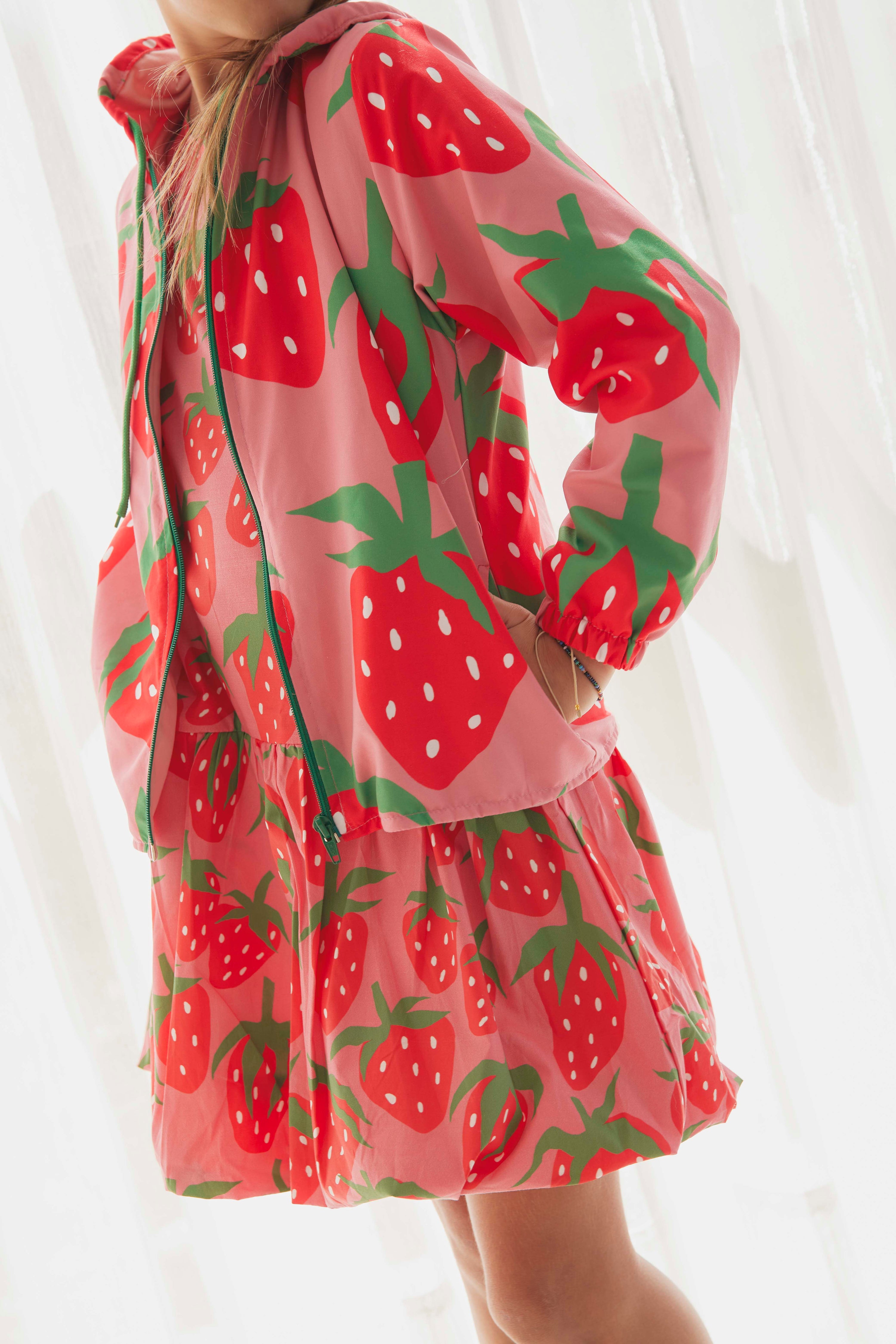 Rompevientos Merengue de Fresas