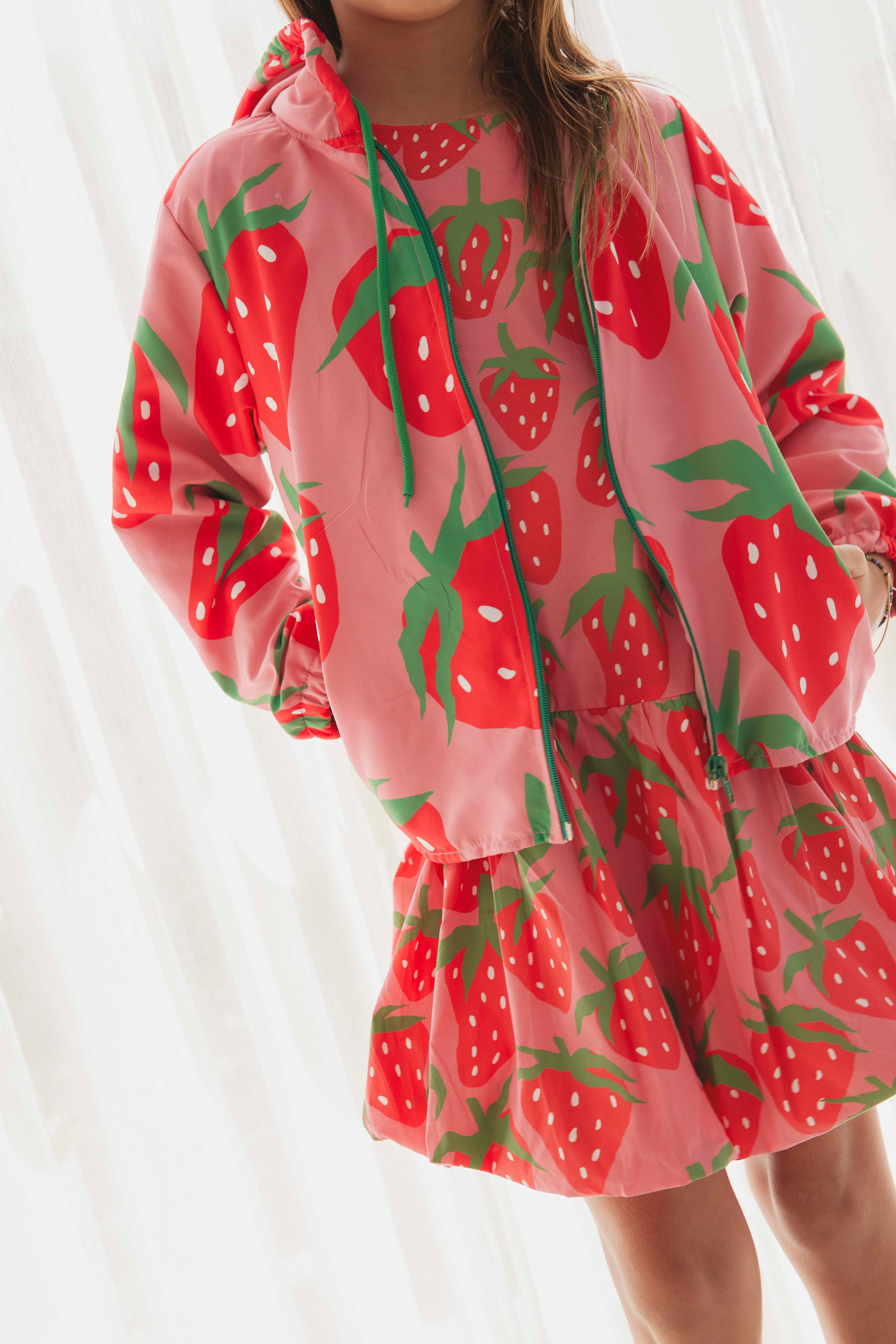 Rompevientos Merengue de Fresas