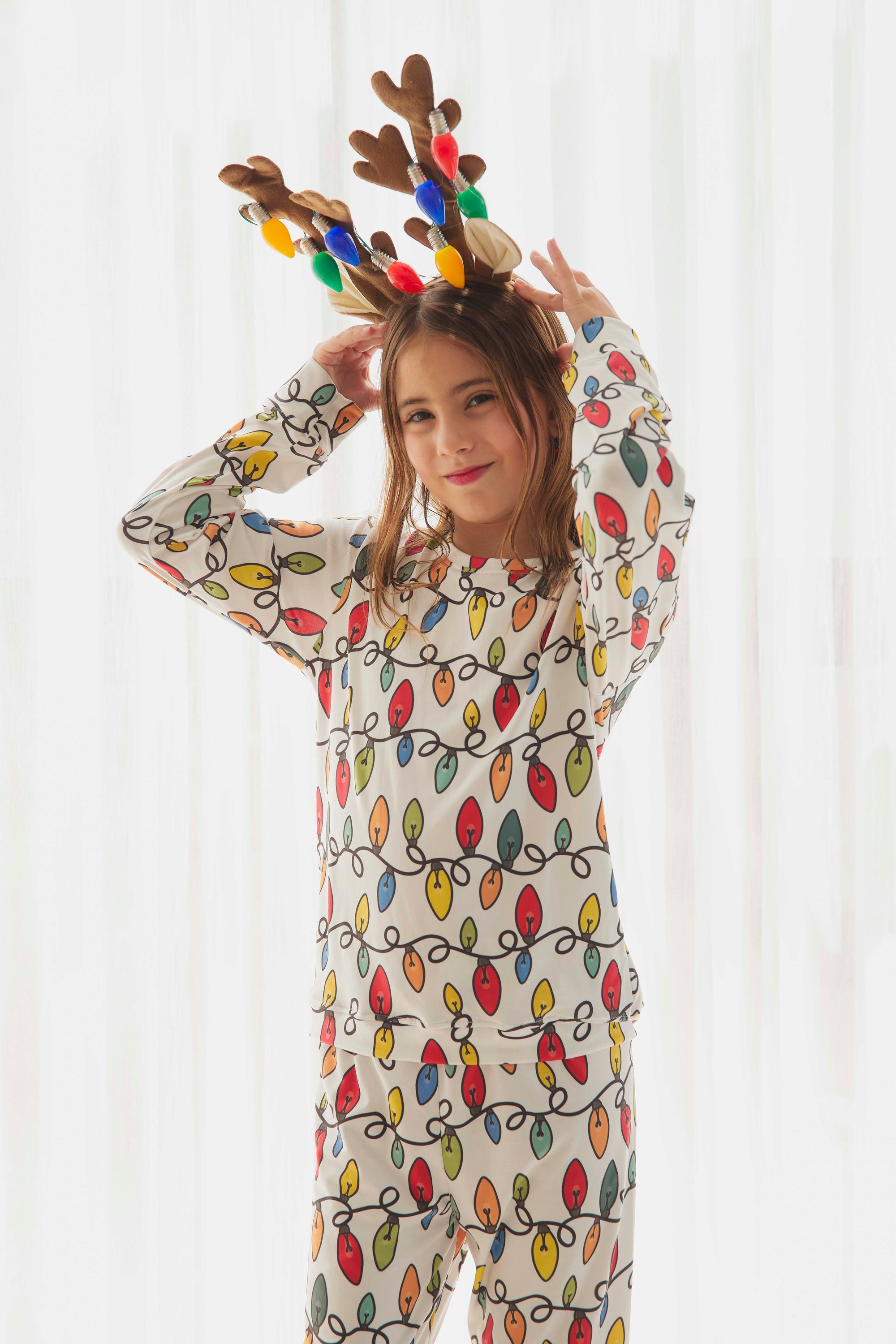 Pijama Luces Coloridas Niños