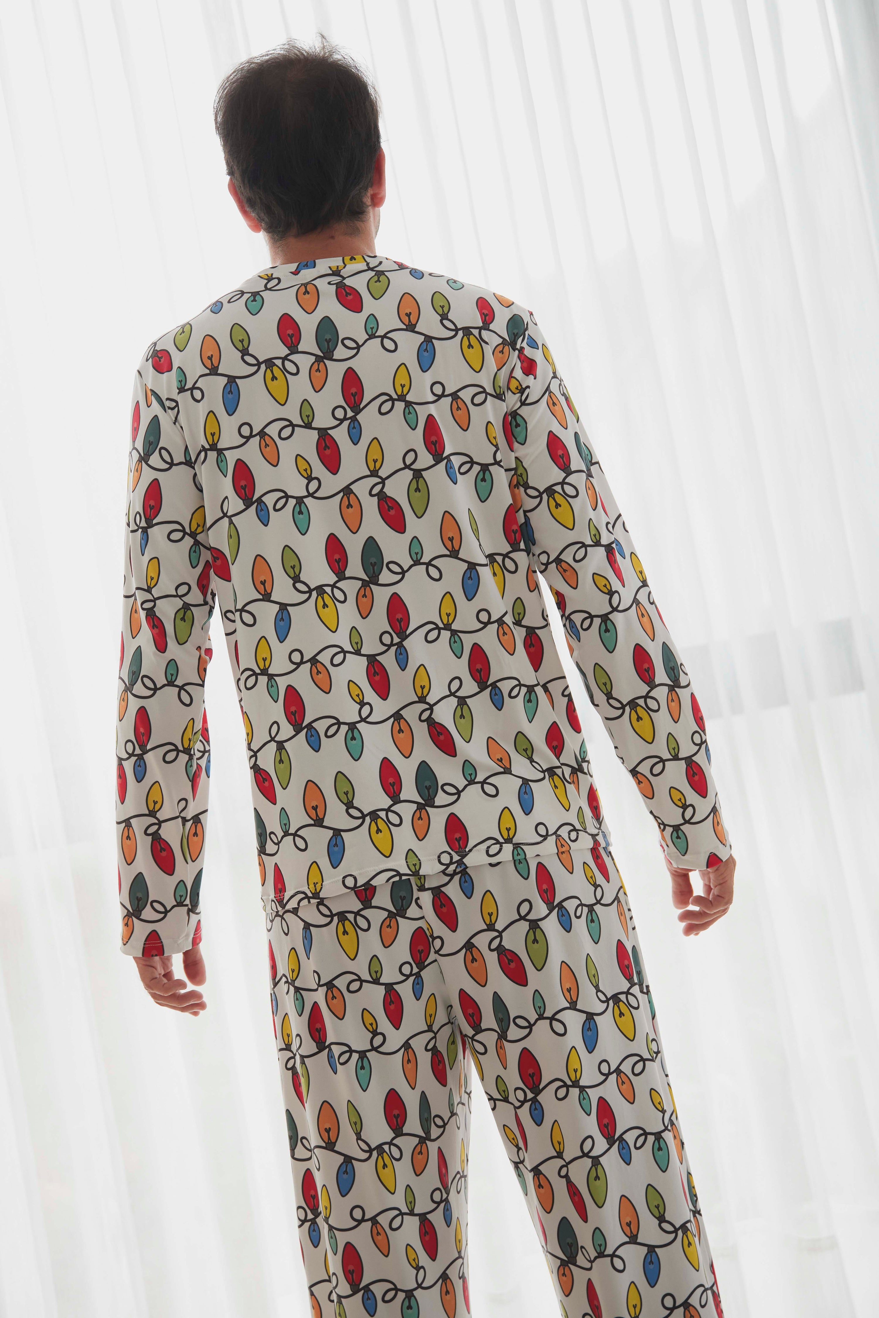 Pijama Luces Coloridas Adultos