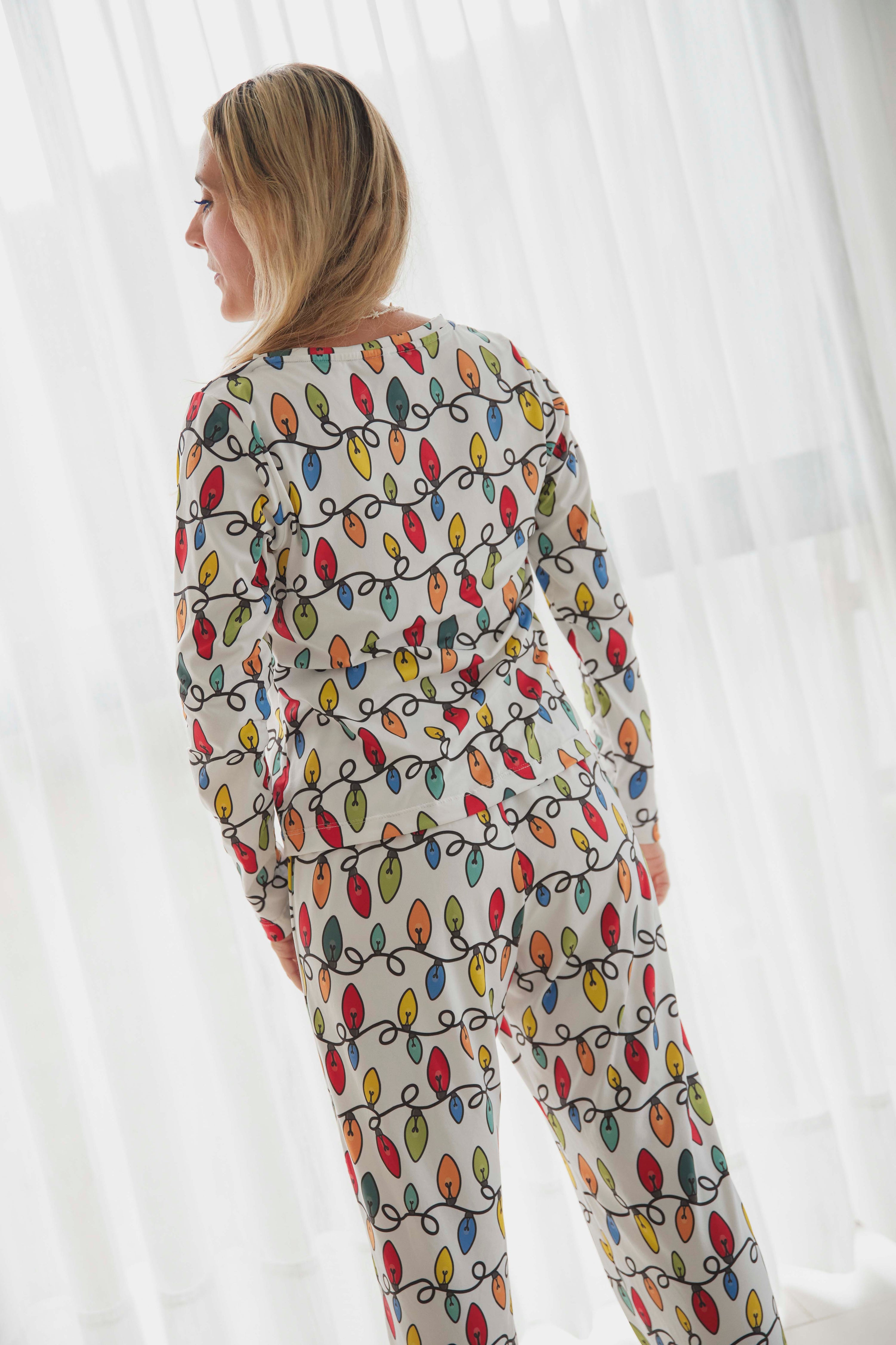 Pijama Luces Coloridas Adultos