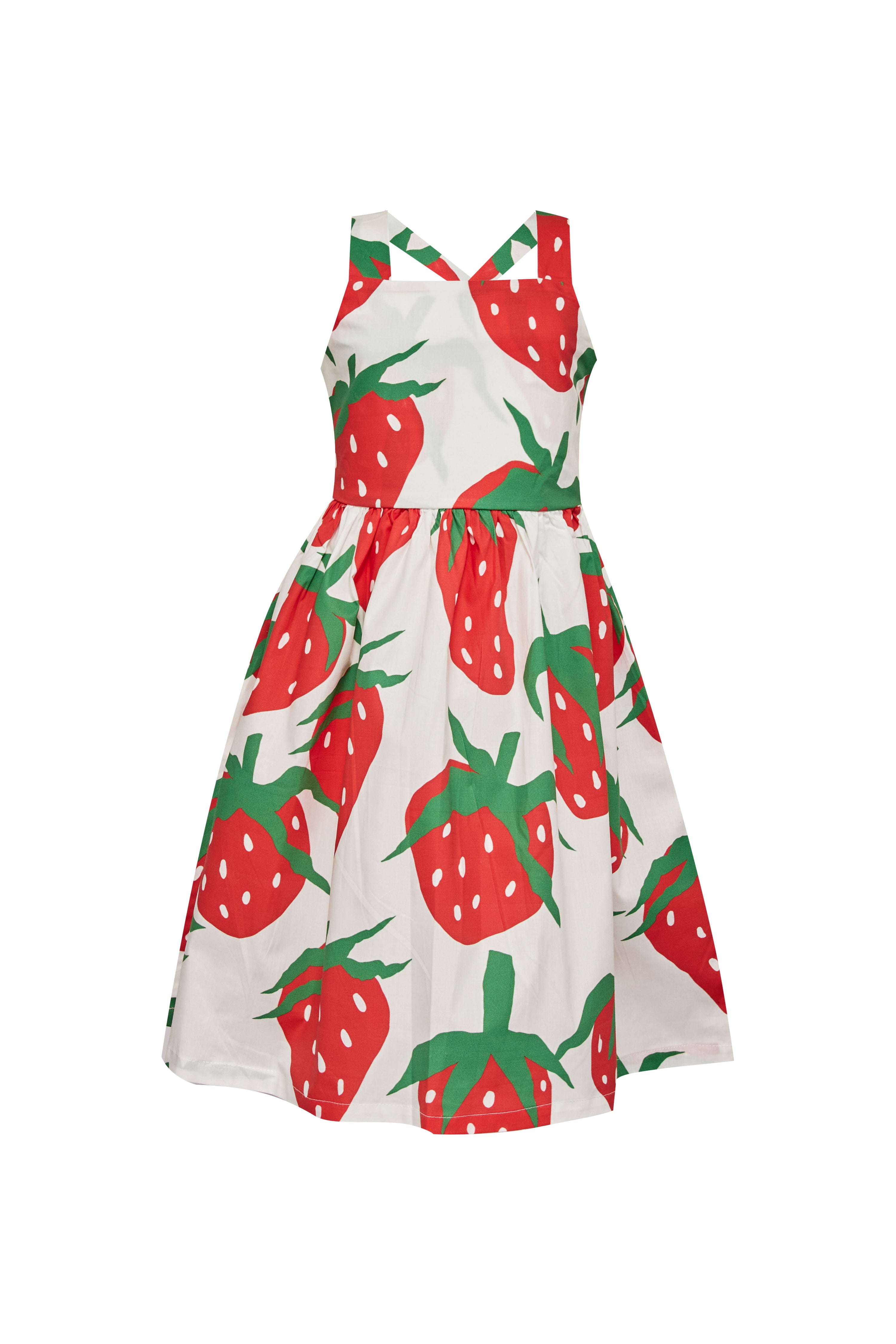 Vestido Arcoiris De Fresas