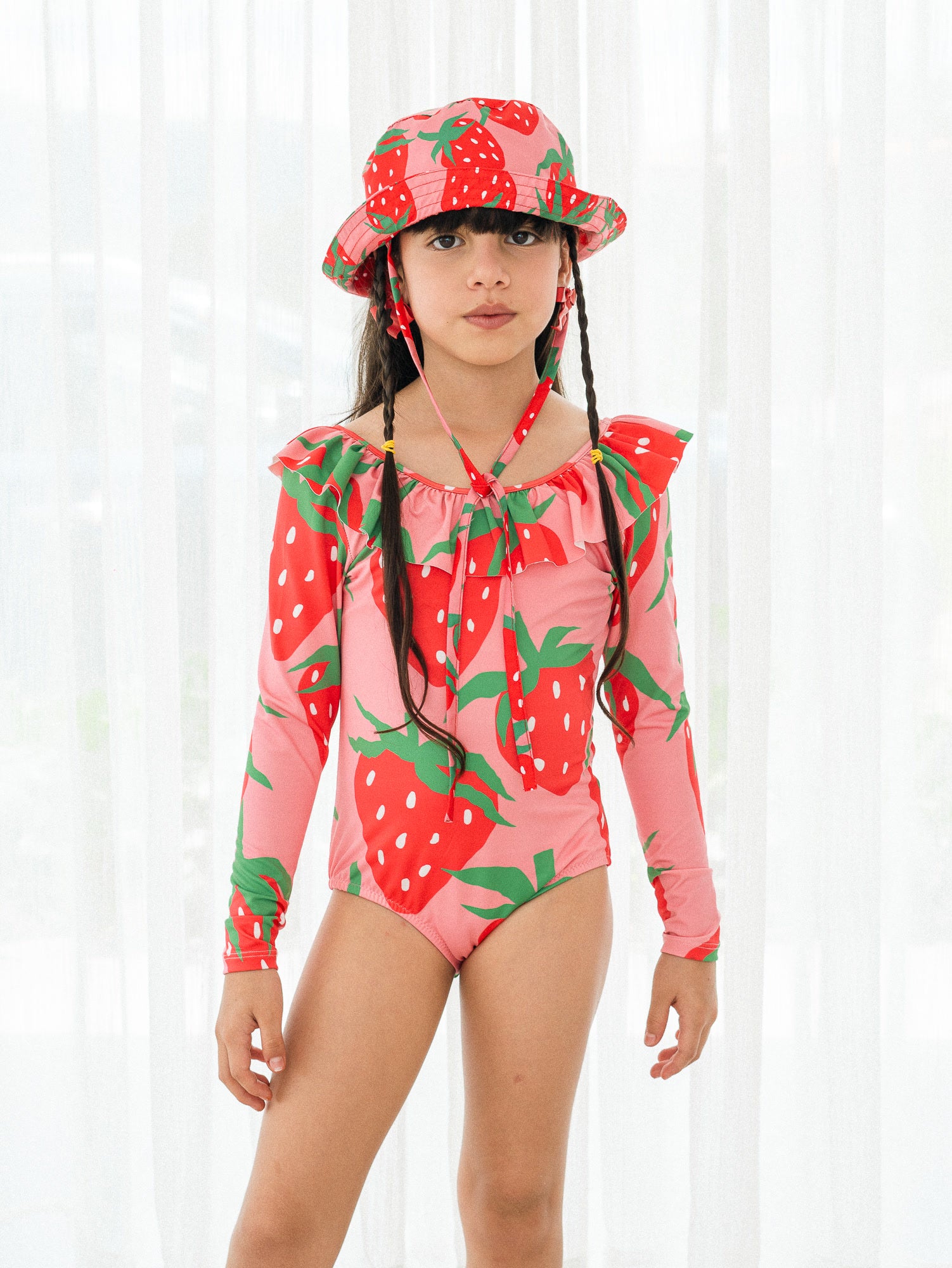 Vestido de Baño Merengue de Fresas